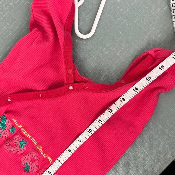 Vintage Y2K Carter's Eric Carle The Very Hungry Caterpillar Footie 0-3 Months - Picture 8 of 8